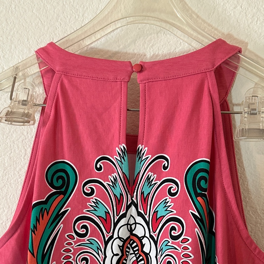 New York & Company Pink Paisley Print Dress – XL Petite – NWT - Picture 8 of 10